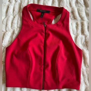 BCBGMAXAZRIA cropped top
